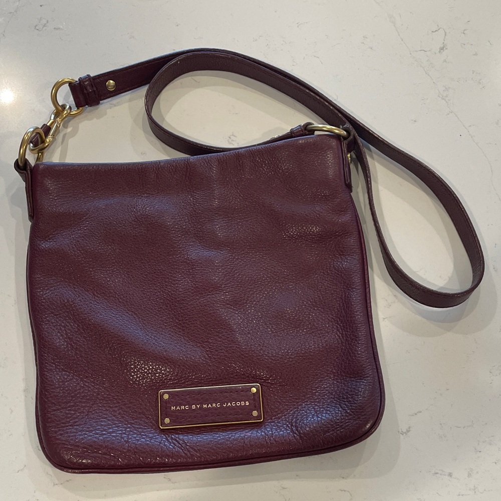 Marc by Marc Jacobs Burgundy Crossbody Bag